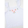 conjunto infantil feminino meia malhamoletinho florzinhas moda love 4