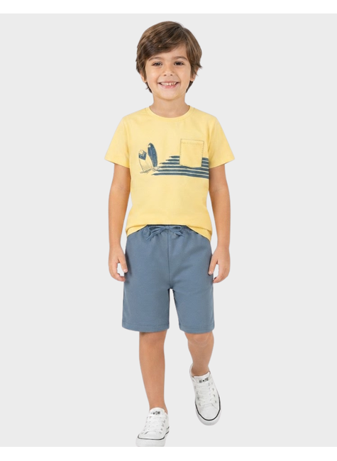 conjunto infantil masculino meia malhamoletinho beach moda love 3