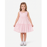 vestido infantil feminino suplex sublimado xadrez moda love