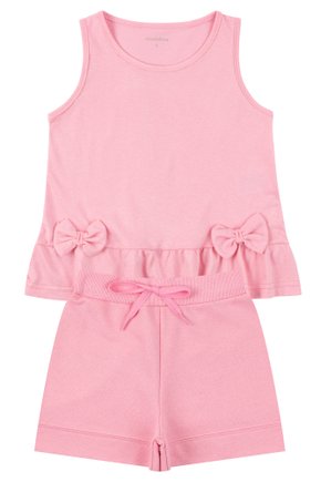 Conjunto Infantil Feminino Meia Malha/Moletinho Charming - Moda Love