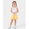 conjunto infantil feminino meia malhamoletinho florzinhas moda love