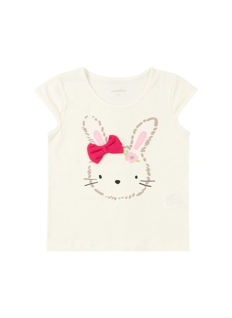 conjunto infantil feminino meia malhamoletinho rabbit menina doce 2