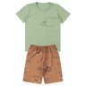 conjunto infantil masculino meia malhamoletinho sublimado dinos moda love 6