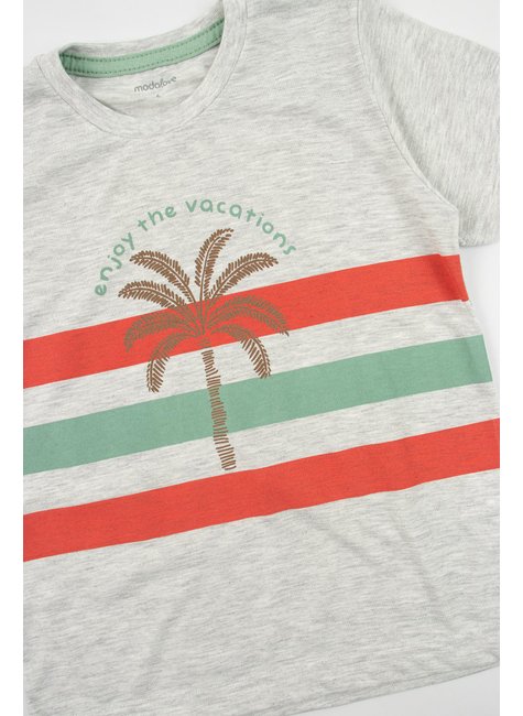 conjunto infantil masculino meia malhamoletinho vacations moda love 9
