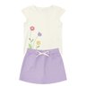 conjunto infantil feminino meia malhamoletinho flowers moda love 11