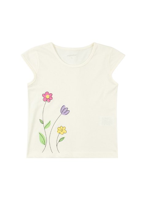 conjunto infantil feminino meia malhamoletinho flowers moda love 12