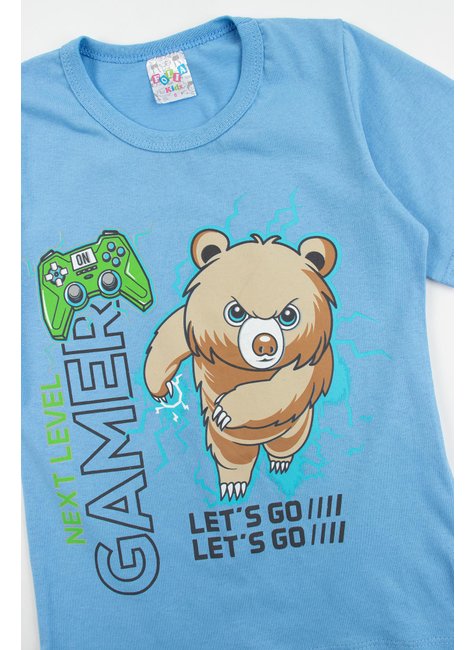 pijama infantil masculino meia malha next level primo s gueda 4