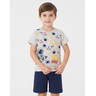 pijama infantil masculino meia malha space my dream boys