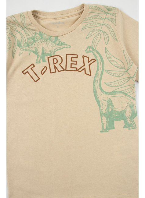 conjunto infantil masculino meia malhamoletinho t rex mino s 4
