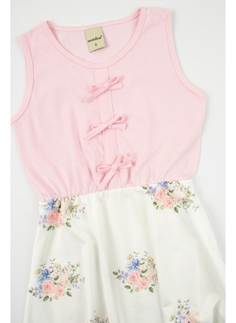vestido infantil feminino meia malhasuplex sublimado flowers moda love 2