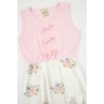 vestido infantil feminino meia malhasuplex sublimado flowers moda love 2