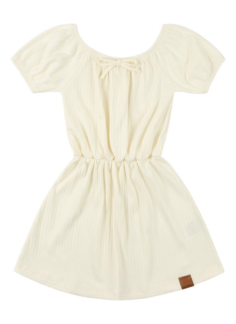 vestido infantil feminino ribana canelada charme moda love