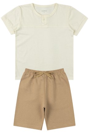 Conjunto Infantil Masculino Meia Malha/Moletinho Estilo - Moda Love