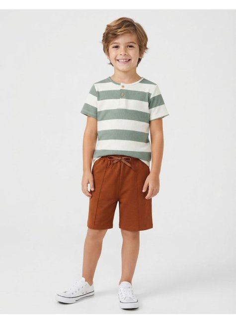 conjunto infantil masculino malha waffle rotativamoletinho cores moda love