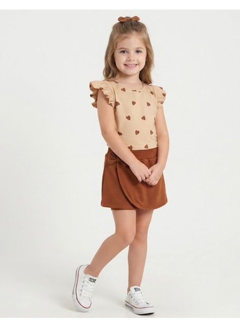 conjunto infantil feminino suplex sublimadomoletinho pretty moda love